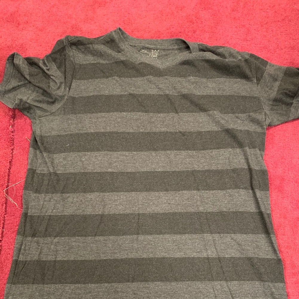 Striped Vneck shirt